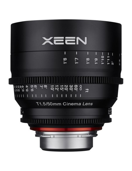 Xeen Obiettivo 50mm T1.5 Cinema 4K per Canon EF Mount