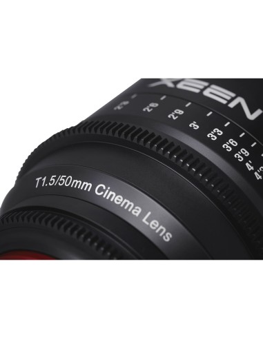 Xeen Obiettivo 50mm T1.5 Cinema 4K per Canon EF...