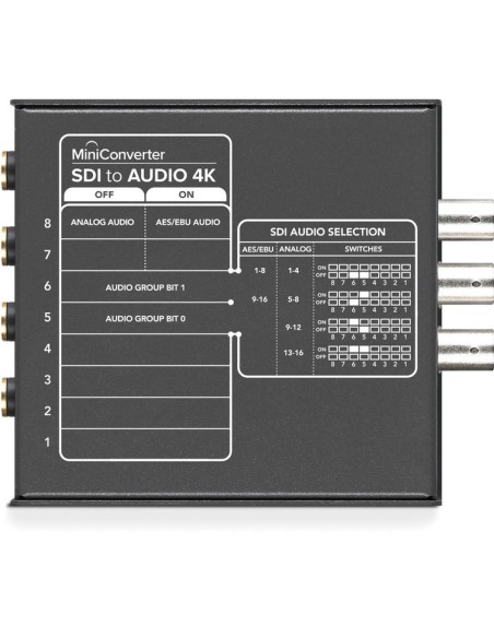 Blackmagic Design Mini Converter SDI to Audio Blackmagic Design Mini Converter SDI to Audio
