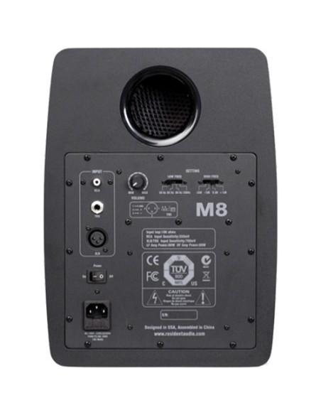 Resident Audio Monitor M8 (Single Unit) Active Studio Monitor Resident Audio Monitor M8 (Single Unit) Active Studio Monitor