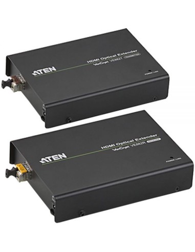 Aten VE882 Extender - Estensore HDMI Audio/Video + IR + RS232 tramite un unico cavo fibra ottica (600m)"