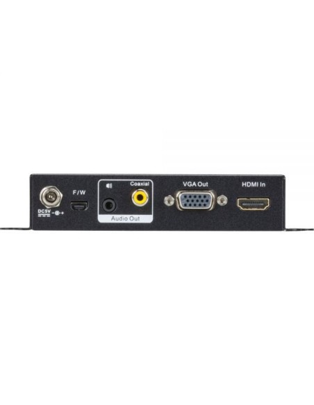 Aten VC812 Convertitore da HDMI a VGA con motore di scaling , FullHD (1.080p), 16:9 & 4:3