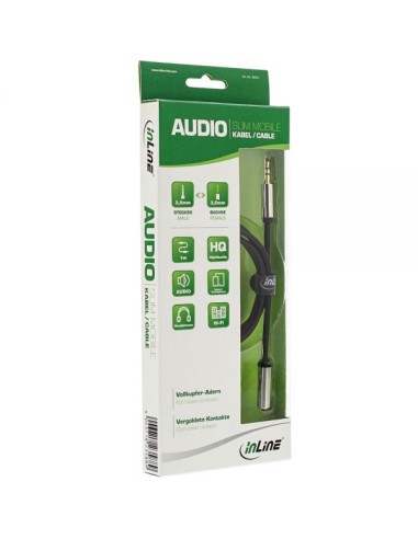 Cavo audio Slim prolunga da spina Jack 3,5mm a...