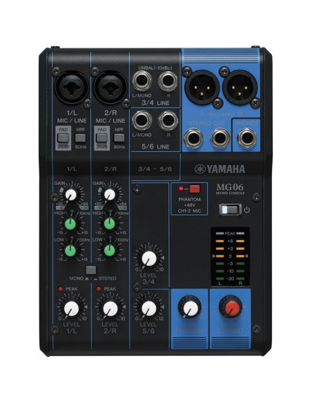 Yamaha MG06 - 6-Input Mixer