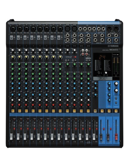 Yamaha MG16XU - 16-Input Mixer with Built-In FX and 2-In/2-Out USB Interface