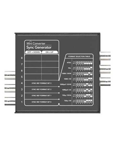 Blackmagic Design Mini Converter Sync Generator Blackmagic Design Mini Converter Sync Generator
