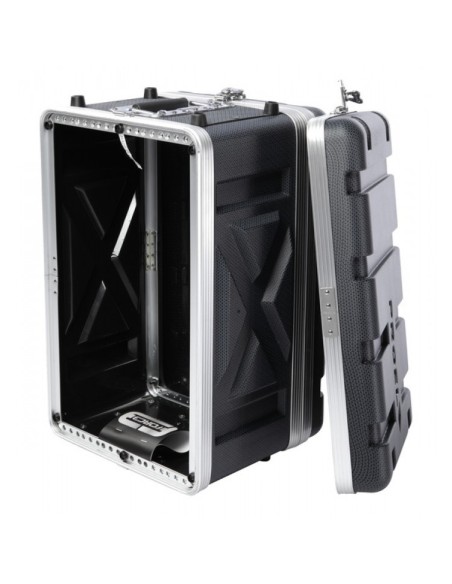 PROEL FOABSR6US custodia a rack 19' - 6 unità - realizzata in 'Polietilene FORCE'. Profondità interna utile: 208 mm