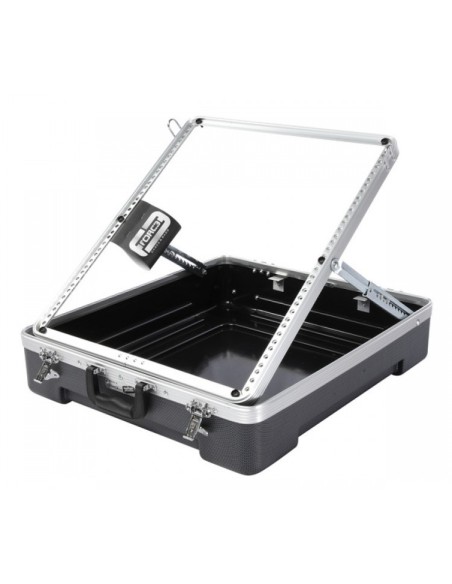PROEL FOABSMIX12 custodia professionale a rack 19” per mixer 12U con sistema “pop-up” per la regolazione dell’inclinazione