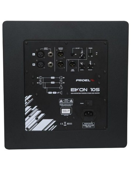 PROEL EIKON10S Studio sub-woofer amplificato SPL MAX 110 dB