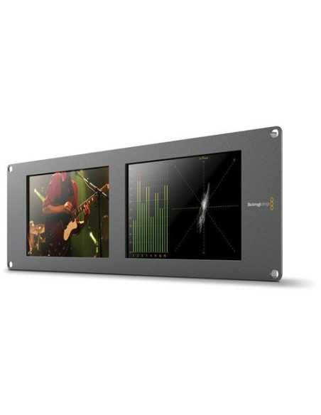 Blackmagic Design SmartScope Duo 4K - Doppio schermo LCD da 8 pollici Blackmagic Design SmartScope Duo 4K - Doppio schermo LCD da 8 pollici