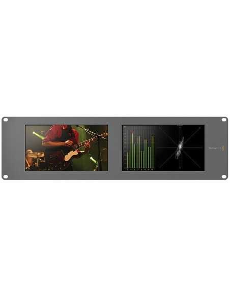 Blackmagic Design SmartScope Duo 4K - Doppio schermo LCD da 8 pollici Blackmagic Design SmartScope Duo 4K - Doppio schermo LCD da 8 pollici