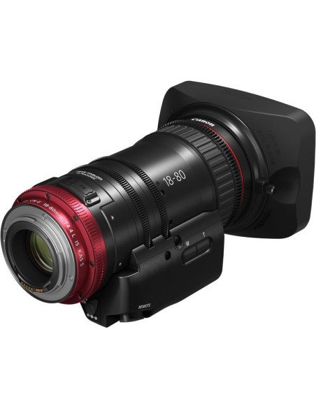 Canon CN-E 18-80mm T4.4 COMPACT-SERVO Cinema Zoom Lens (EF Mount)