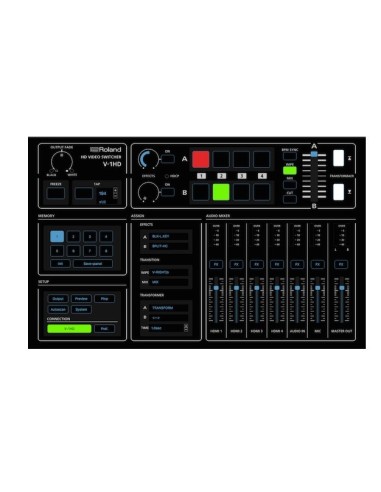 Roland V-1HD Portable 4 x HDMI Input Switcher