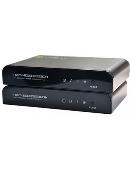 TECHLY - IDATA EXT-EF2000 - Extender HDMI con IR su Cavo Fibra Ottica Monomodale SC fino a 20km