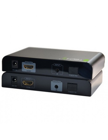 TECHLY - IDATA EXT-EF2000 - Extender HDMI con IR su Cavo Fibra Ottica Monomodale SC fino a 20km