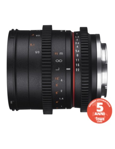 Samyang 50mm T1.3 AS UMC CS Cine Lens - MFT