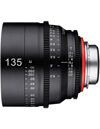 Xeen Obiettivo 135mm T2.2 Cinema 4K per Canon EF Mount