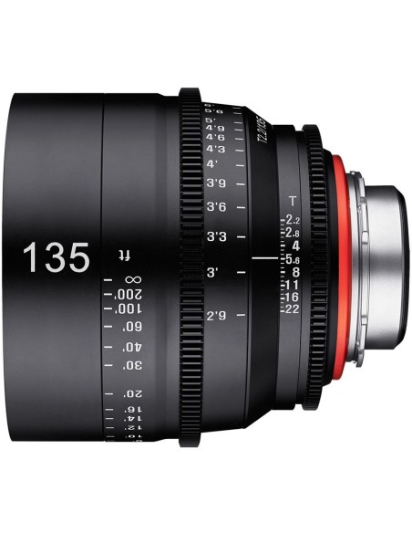 Xeen Obiettivo 135mm T2.2 Cinema 4K per Canon EF Mount