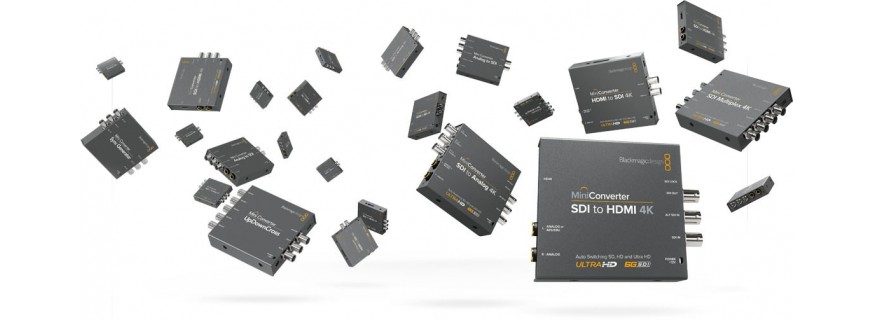 Video Signal Converters, Down Converter, Embedder, Analogico, Digitale