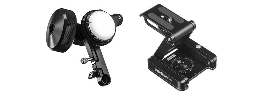 Essentials edelkrone, StandONE FlexTILT Head 2 QuickRelease ONE Povie PocketRIG 2 FocusONE Monitor/EVF Holder
